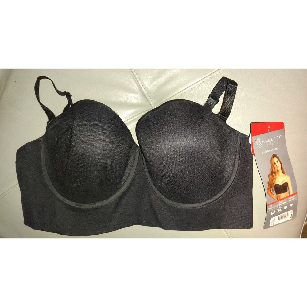 NWT Annette  34D Strapless Control W/ Extra Sides Support Wide Band